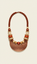 Handwoven earth brown wrap